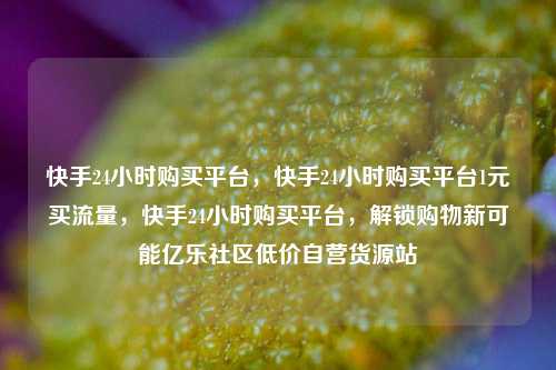 快手24小时购买平台，快手24小时购买平台1元买流量，快手24小时购买平台	，解锁购物新可能亿乐社区低价自营货源站  第1张
